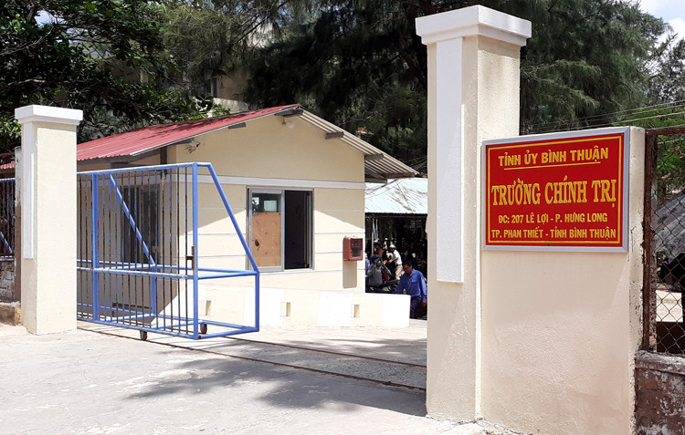 Trường Chính trị tỉnh Bình Thuận. Ảnh:Tư Huynh. Trường Chính trị tỉnh Bình Thuận. Ảnh: Tư Huynh.