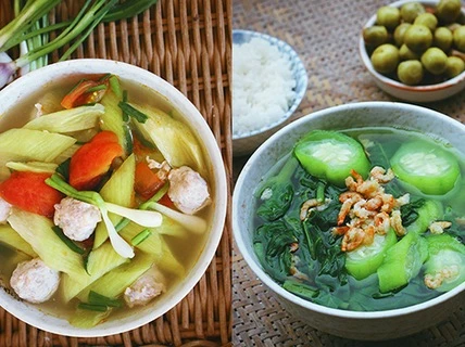 2 món canh ngon đúng điệu nên nấu khi hè về