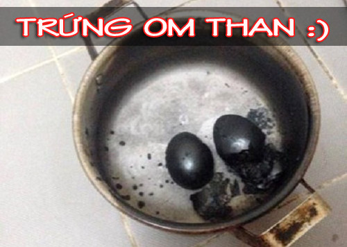 Món ăn trứng om than trong truyền thuyết là có thật.