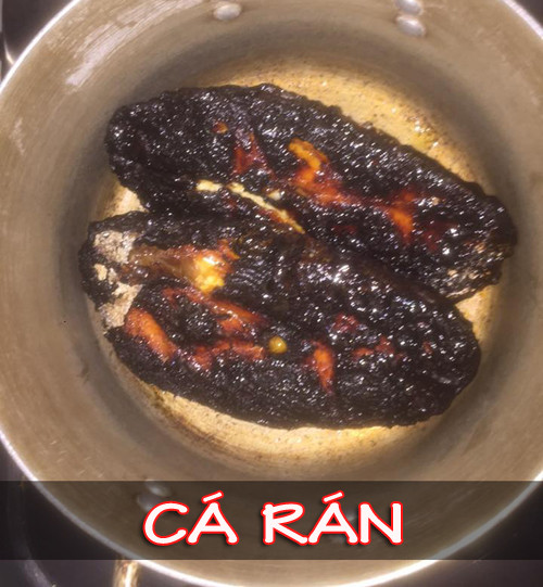 Chỉ là rán hơi quá tay tí thôi mà.