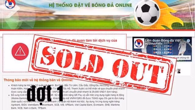 Hệ thống bán vé online qua mạng của VFF