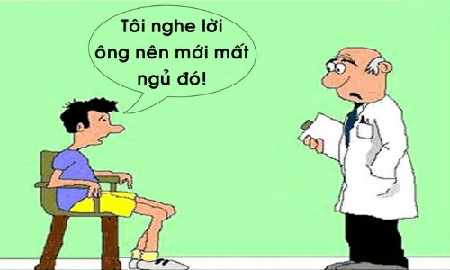 Mất ngủ vì nghe lời bác sĩ