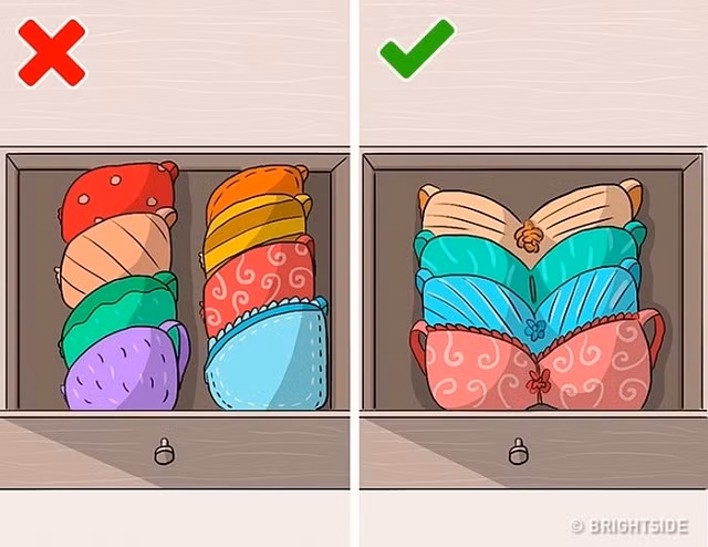 10 thói quen sai lầm khi sắp xếp, dọn dẹp tủ quần áo - Hình 6
