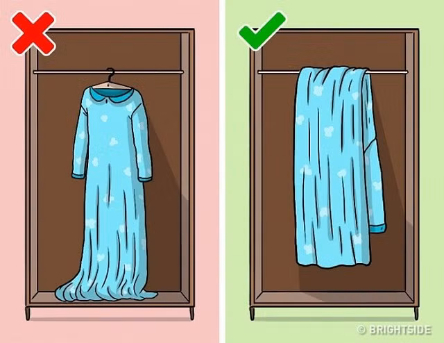 10 thói quen sai lầm khi sắp xếp, dọn dẹp tủ quần áo - Hình 8