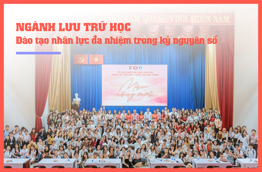 Khoa Lưu trữ học - Quản trị Văn phòng, Trường ĐH KHXH&NV TPHCM tạo nhiều hoạt động để sinh viên rèn luyện tâm, tài.