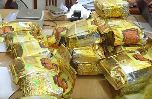 Một phần ma túy trong vụ án.