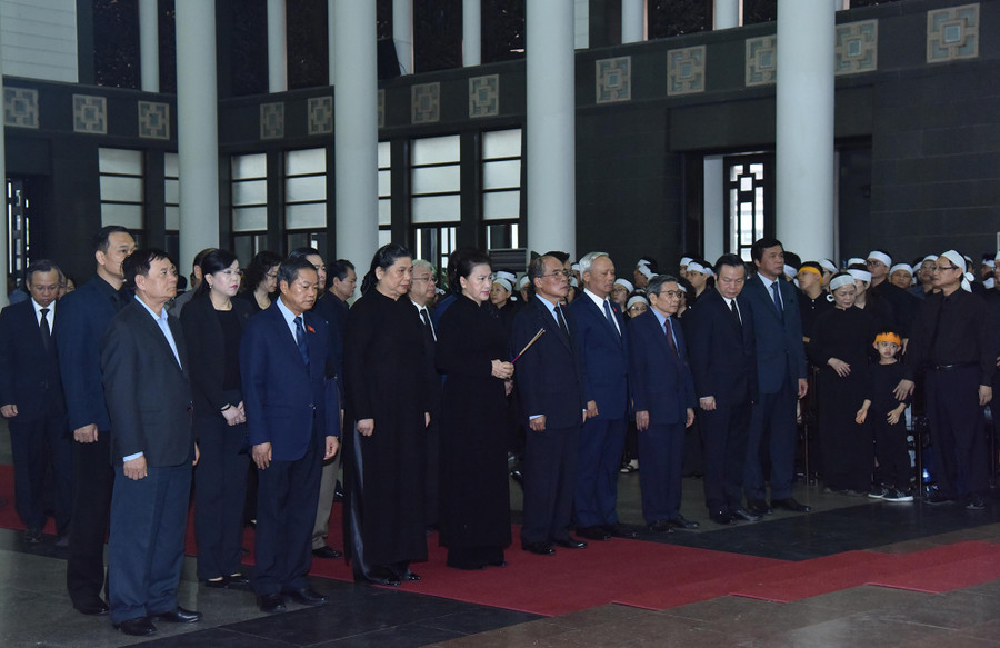 Tổ chức trọng thể Lễ tang đồng chí Đồng Sỹ Nguyên ảnh 4 Tổ chức trọng thể Lễ tang đồng chí Đồng Sỹ Nguyên ảnh 4