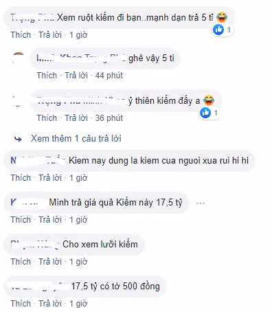 Một số bình luận của cư dân mạng.