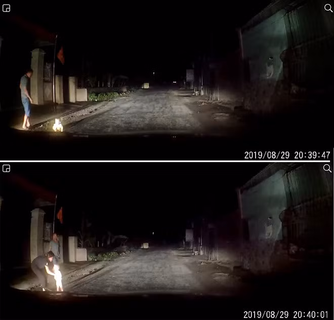 [VIDEO] Thót tim cháu bé bò ra đường giữa đêm ngay đầu ô tô: Cha mẹ ở đâu? - ảnh 2