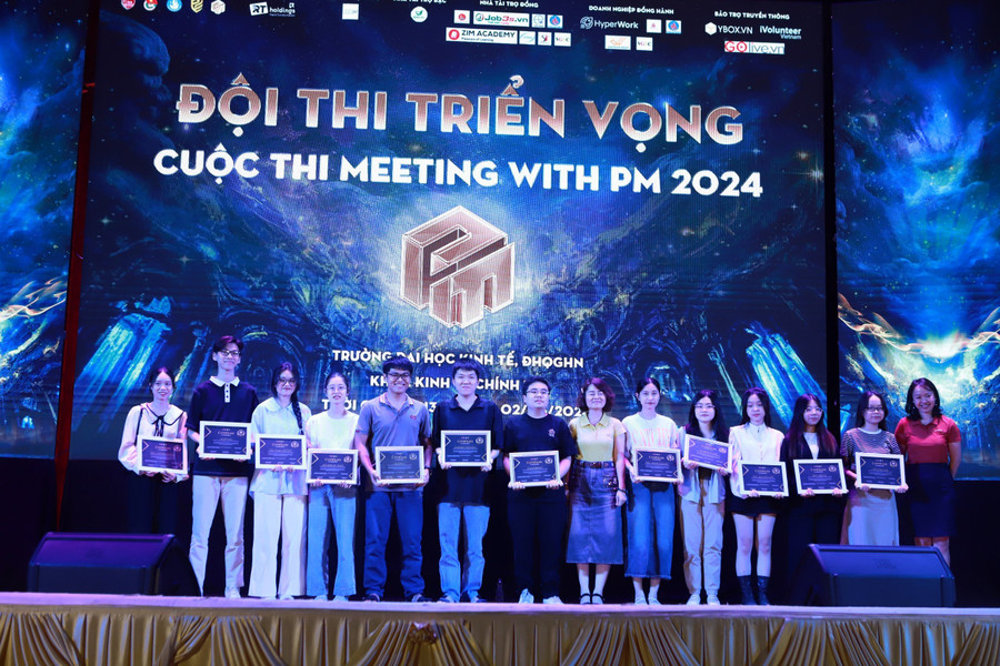 Các đội thi đạt giải Triển vọng với tổng giá trị 10 triệu đồng/giải. Các đội thi đạt giải Triển vọng với tổng giá trị 10 triệu đồng/giải.