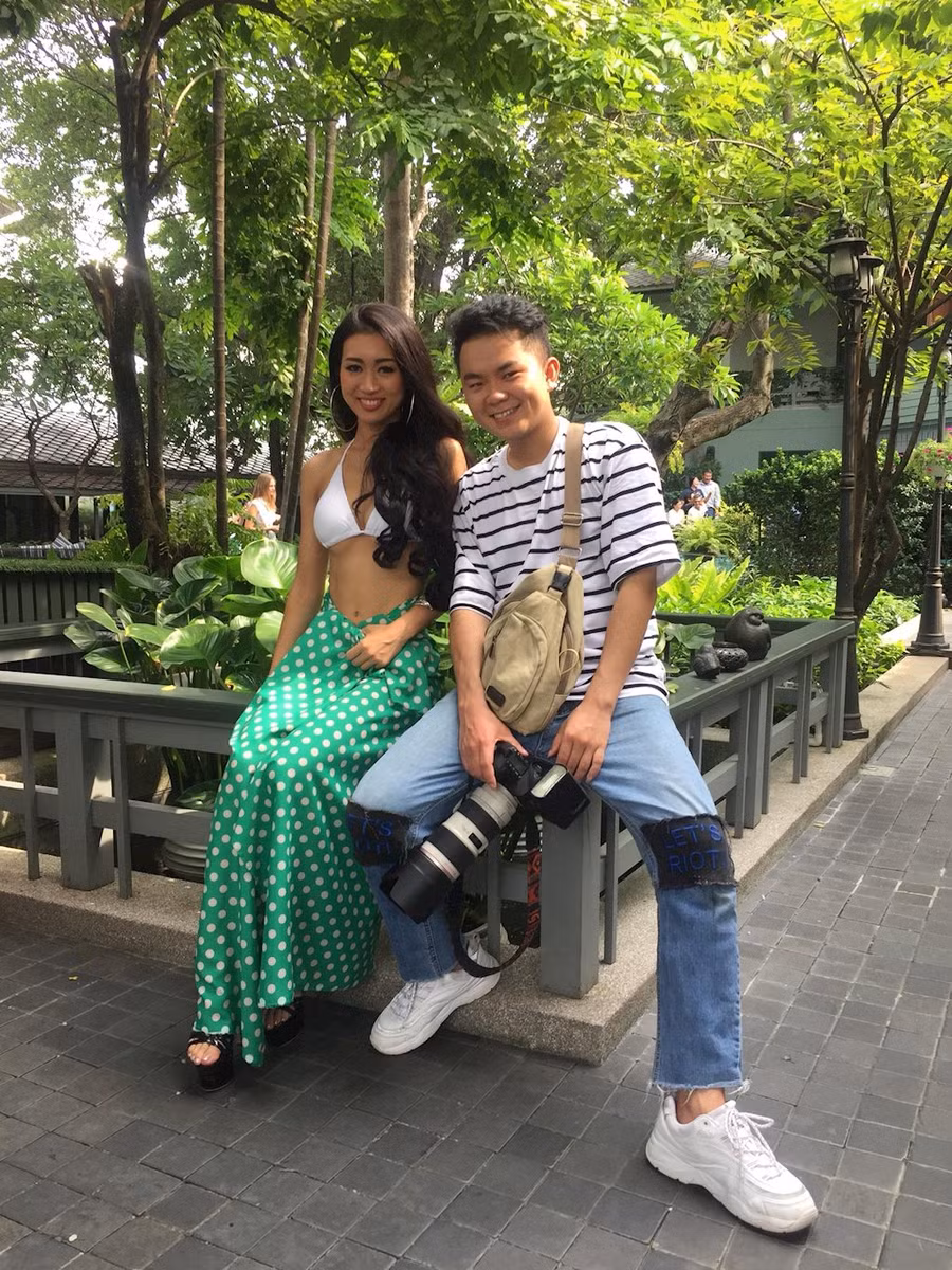 Trở thành nhiếp ảnh giúp Tuấn có cơ hội tiếp xúc với nhiều người nổi tiếng.