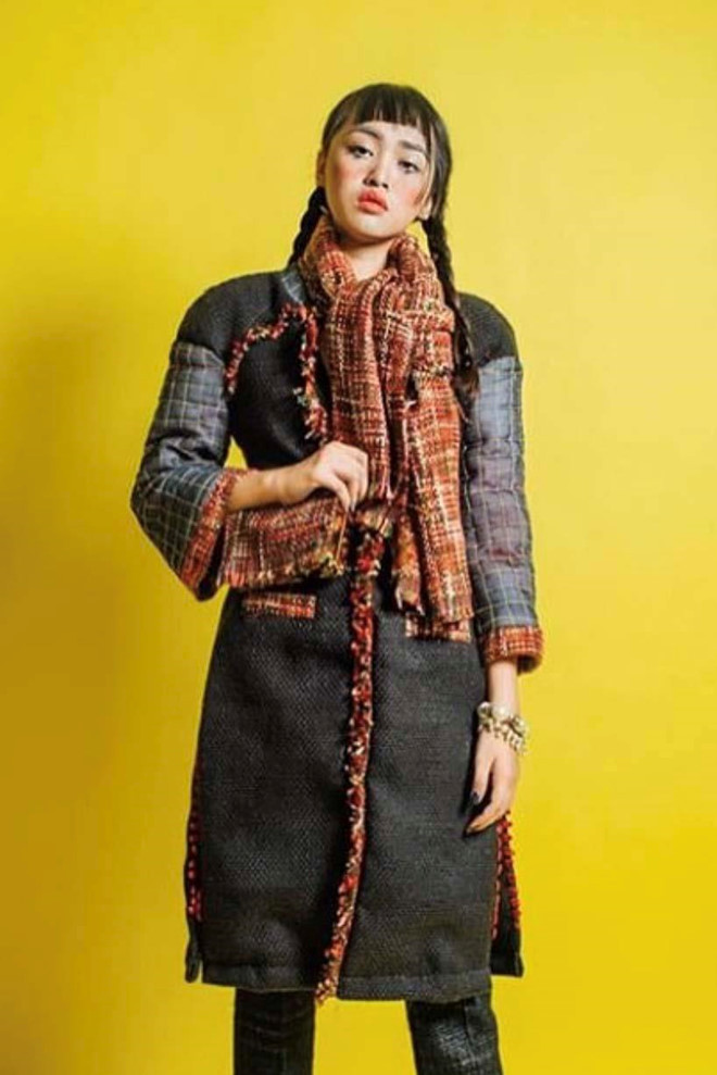 Gu ăn mặc cá tính, nổi loạn của chị gái Á hậu Tường San ảnh 6 Chi gai co gu an mac ca tinh, noi loan hon han A hau Tuong San hinh anh 7