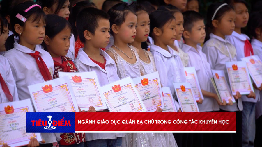 TIÊU ĐIỂM | Ngành giáo dục Quản Bạ chú trọng công tác khuyến học
