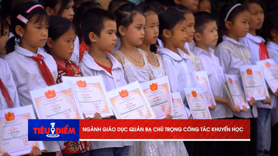 TIÊU ĐIỂM | Ngành giáo dục Quản Bạ chú trọng công tác khuyến học