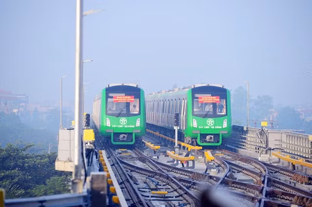 Hệ thống đường sắt đô thị đang định hình lại giao thông Hà Nội