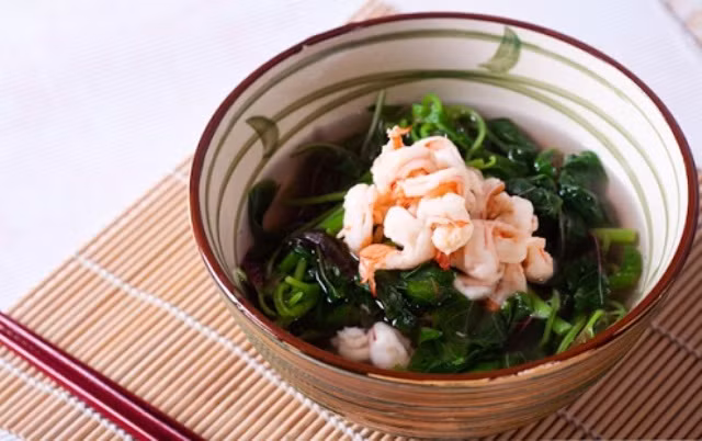 Thơm ngon canh rau dền nấu tôm cho bữa cơm ngày hè