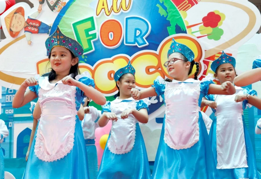 Học sinh Asian School thường xuyên được tham gia hoạt động ngoại khóa để trau dồi các kỹ năng.