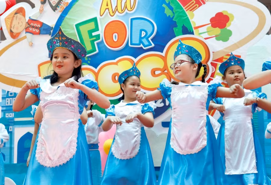 Học sinh Asian School thường xuyên được tham gia hoạt động ngoại khóa để trau dồi các kỹ năng.