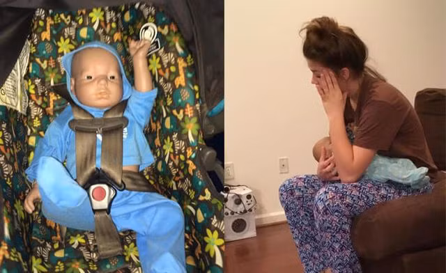 Cho học sinh chăm em bé robot để tránh có bầu sớm - 1