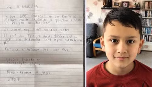 Denise Kramer và bức thư xin thủ tướng Hà Lan cứu đội bóng nhí Thái Lan. Ảnh:Nantinee Ruangsakorn