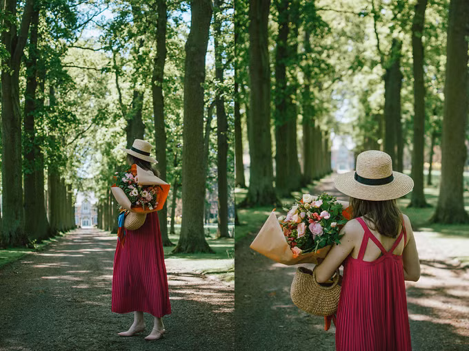 Nếu yêu thích phong cách dịu dàng, bạn chỉ cần chọn một mẫu đầm maxi trên chất liệu thoáng mát. Xuống phố cuố tuần với những set đồ trẻ trung - 4