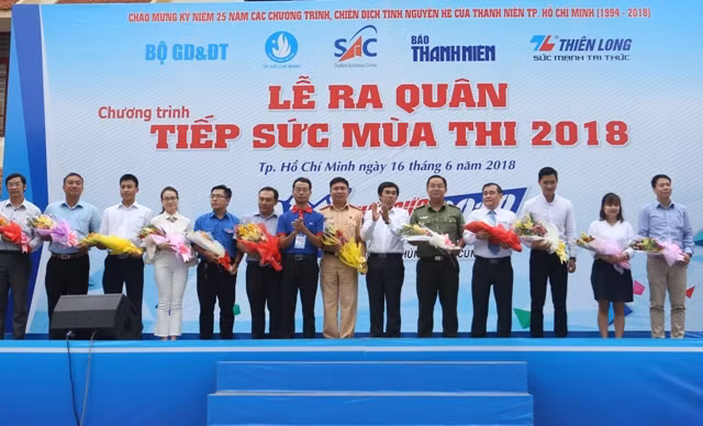 Chương trình năm nay nhận được sự đồng hành, chung tay của các lực lượng chức năng để có một mùa thi an toàn, hiệu quả