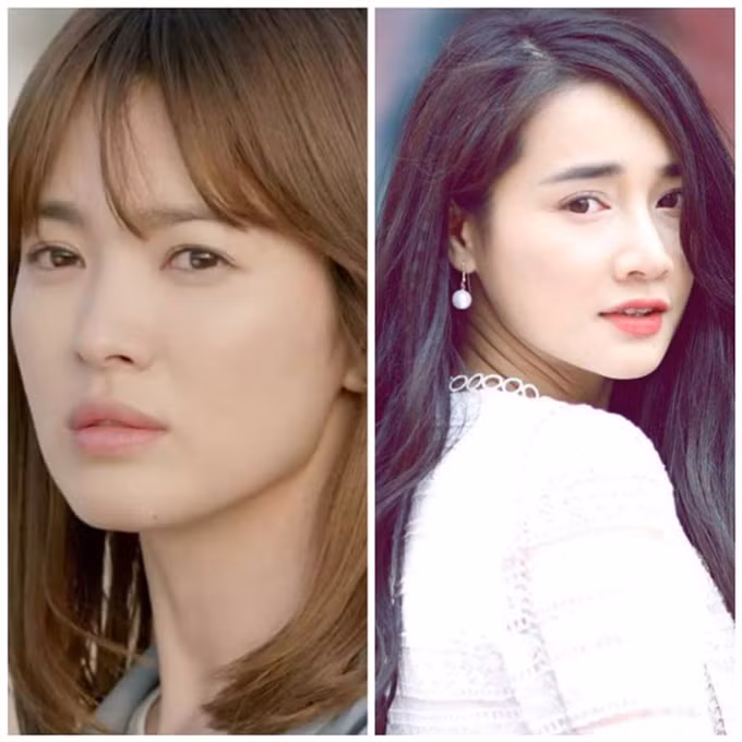 Nhã Phương đảm nhận vai của Song Hye Kyo.