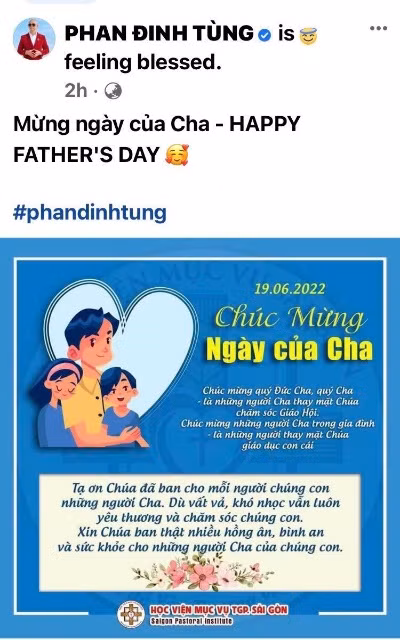 Sao Việt đồng loạt chia sẻ cảm xúc nhân "Ngày của Cha" ảnh 6