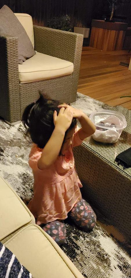 ra ngoai it phut roi quay lai, ong bo 7x phat so khi nhin thay 4 con the nay! - 7