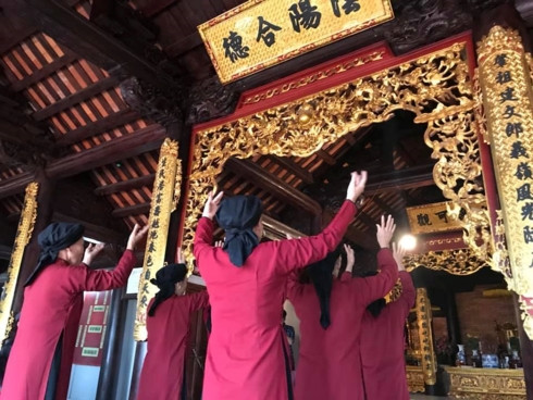 hát xoan làng cổ dịp lễ giỗ tổ hùng vương hình 3 hat xoan lang co dip le gio to hung vuong hinh 3