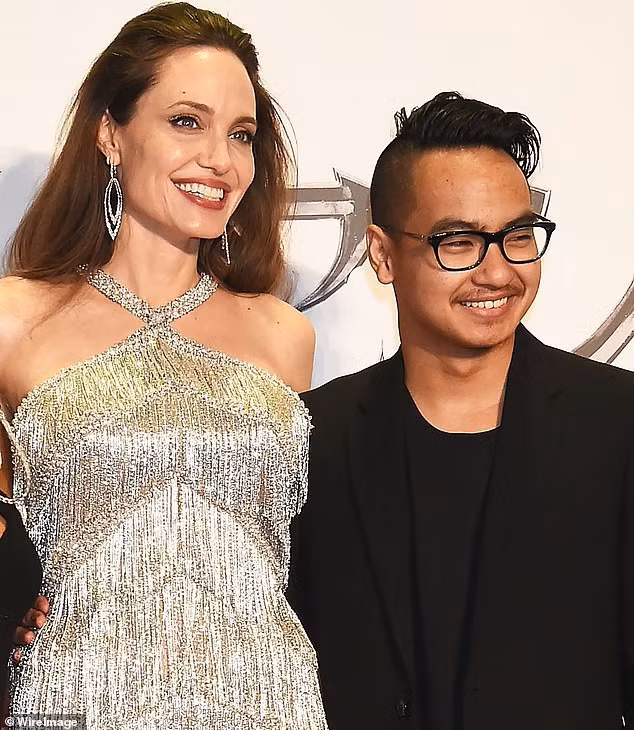 angelina jolie dep hut mat, vui ve hoi ngo con trai maddox o nhat ban hinh 1