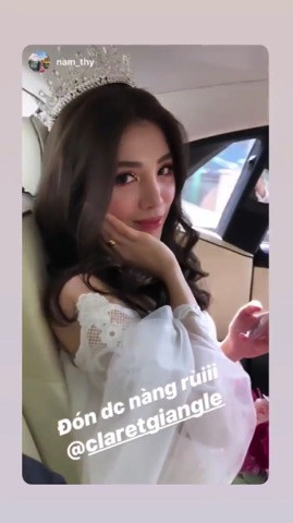 Đám cưới toàn siêu xe gây sốt của Rich kid Claret Giang Lê ảnh 3 Hotboy Bá Nam bày tỏ niềm vui sướng trong ngày cưới