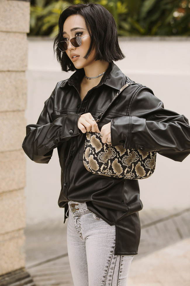 Diệu Nhi diện trang phục gợi cảm, gây chú ý với tóc ngắn cá tính - Ảnh 4. Diệu Nhi diện trang phục gợi cảm, gây chú ý với tóc ngắn cá tính - Ảnh 4.