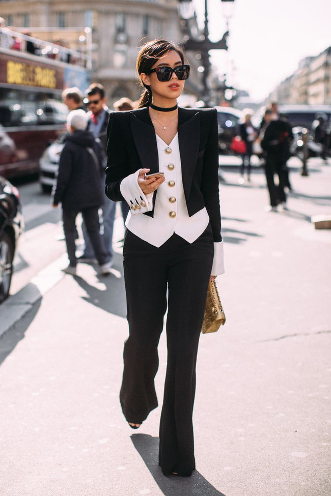 Rich kid Thảo Tiên vừa lên đồ “chất ngất” đã lọt ngay vào top street style đẹp nhất Paris Fashion Week - Ảnh 4. Rich kid Thảo Tiên vừa lên đồ “chất ngất” đã lọt ngay vào top street style đẹp nhất Paris Fashion Week - Ảnh 4.