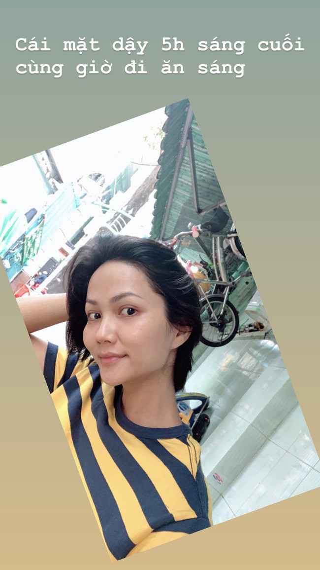 Trên story Instagram cá nhân, H