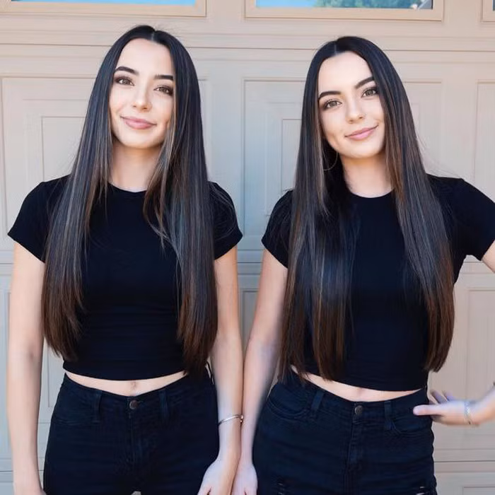 Chị em song sinh lai 5 dòng máu, là vlogger có triệu fan trên mạng ảnh 1 Chị em song sinh lai 5 dòng máu, là vlogger có triệu fan trên mạng ảnh 1