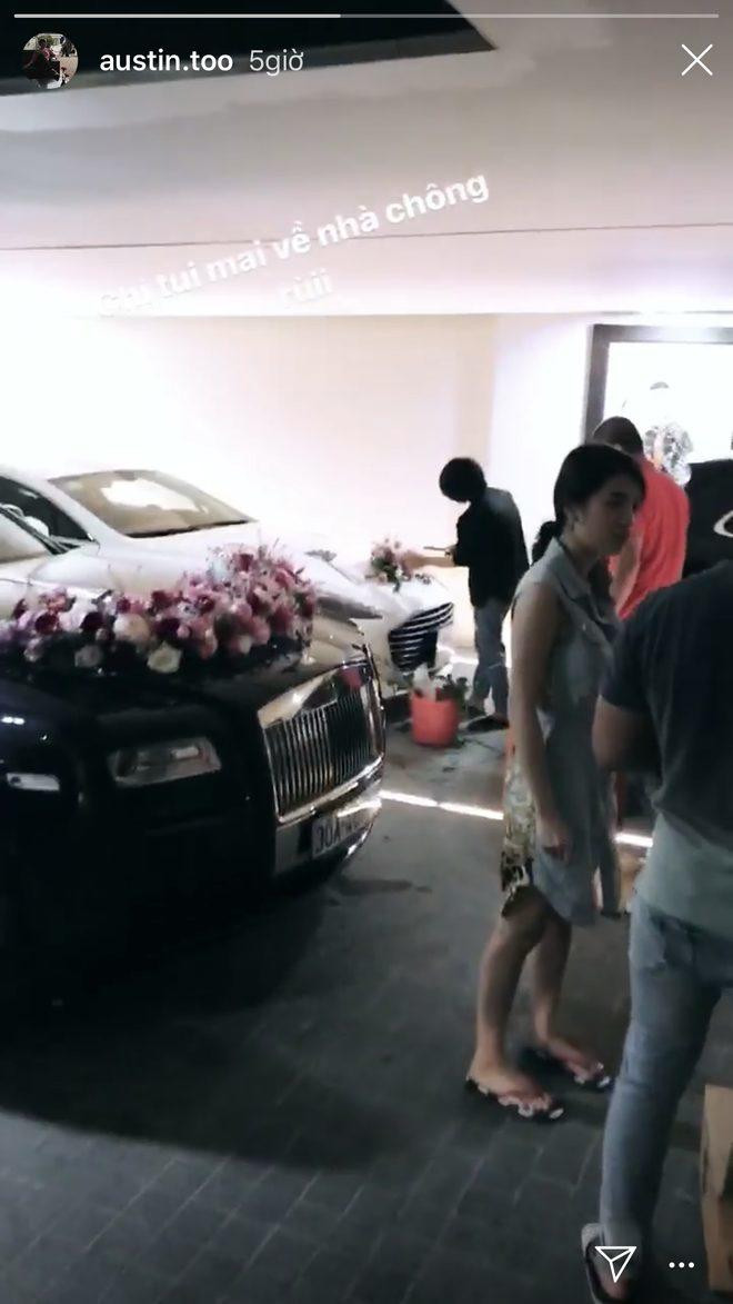 Đám cưới toàn siêu xe gây sốt của Rich kid Claret Giang Lê ảnh 5 Rich kid Claret Giang Lê xinh tựa công chúa trong lễ cưới bên dàn siêu xe khủng Rolls-Royce ảnh 5