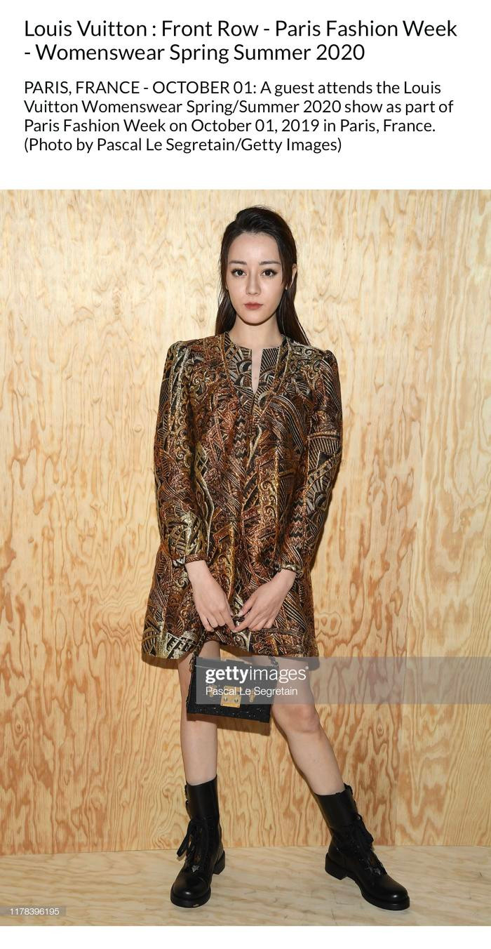 Tham gia show thời trang nhưng Địch Lệ Nhiệt Ba bị chê giống sản phụ, truyền thông quốc tế gọi là khách mời vô danh ảnh 7