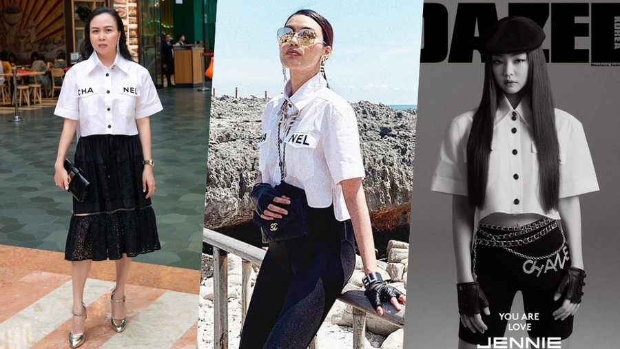 3 lần "đụng hàng" với Jennie BlackPink, cả 3 lần Phượng Chanel nhận kết đắng ảnh 8 3 lần đụng hàng với Jennie BlackPink là cả 3 lần Phượng Chanel nhận kết đắng-9