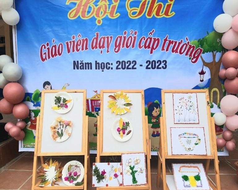 Phần thi thực hành hoạt động giáo dục.