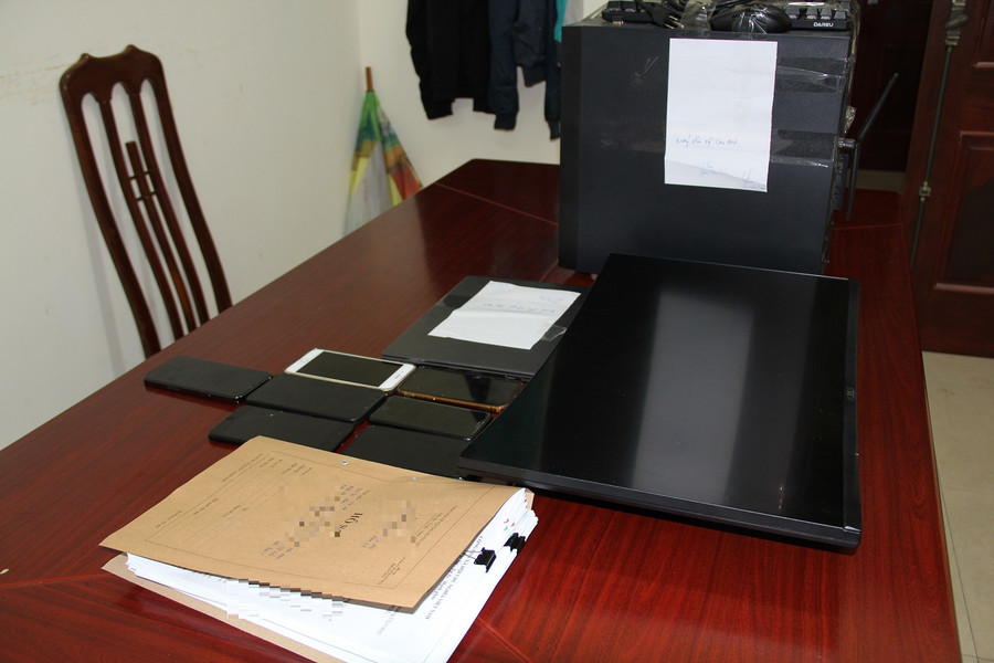 Tang vật chuyên án bị thu giữ. Ảnh: CANA.