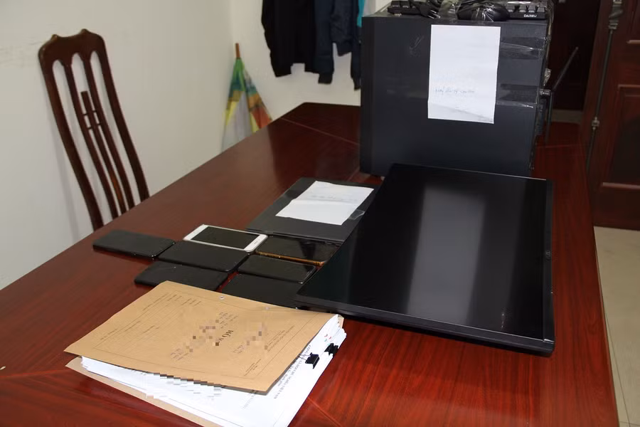 Tang vật chuyên án bị thu giữ. Ảnh: CANA.