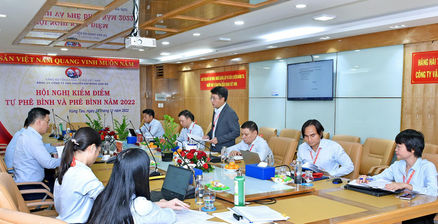 KĐN tổ chức Hội nghị kiểm điểm tự phê bình và phê bình, đánh giá, xếp loại tổ chức đảng, đảng viên năm 2022 KĐN tổ chức Hội nghị kiểm điểm tự phê bình và phê bình, đánh giá, xếp loại tổ chức đảng, đảng viên năm 2022