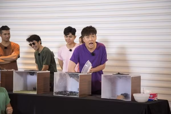 Ngô Kiến Huy được khán giả Trung Quốc nhận xét là “nhát gan”, "số nhọ".