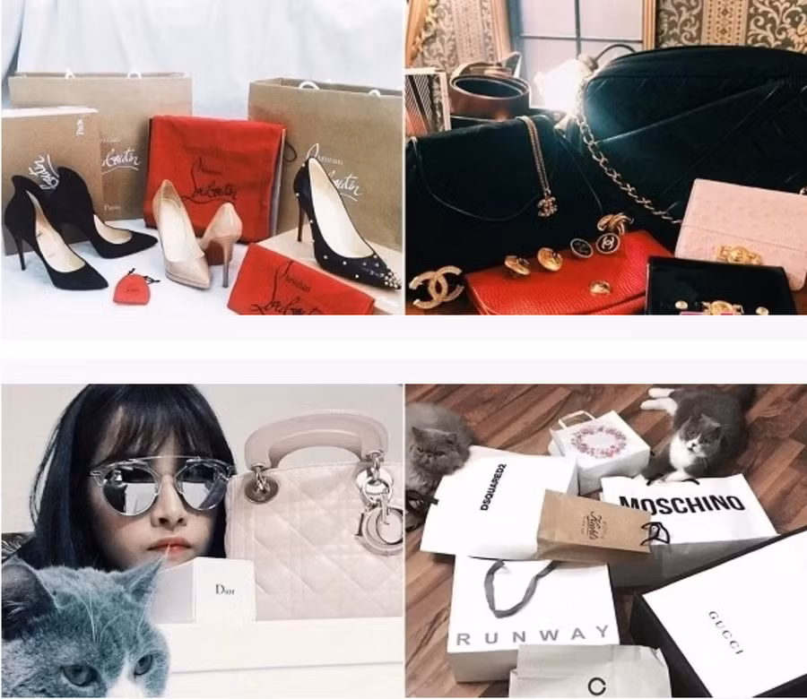 Chăm chỉ, miệt mài lao động và những món quà tự thưởng cho bản thân là những món đồ hàng hiệu đắt giá mà cô dành cho chính mình. Chăm chỉ, miệt mài lao động và những món quà tự thưởng cho bản thân là những món đồ hàng hiệu đắt giá mà cô dành cho chính mình.