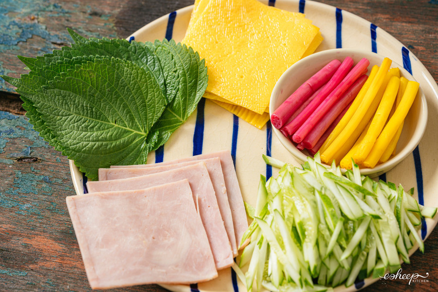 Phần chuẩn bị nguyên liệu đã đầy đủ.