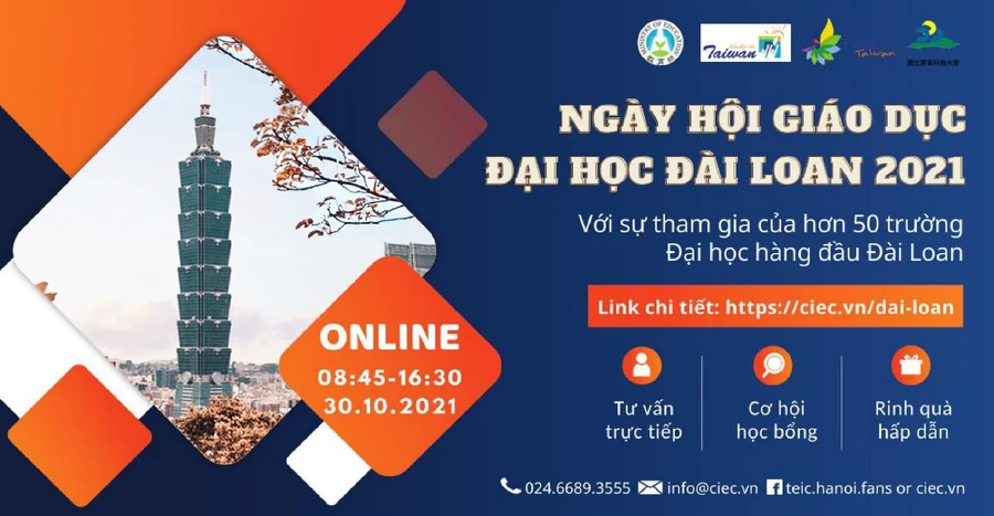 Ngày hội giáo dục đại học Đài Loan năm 2021