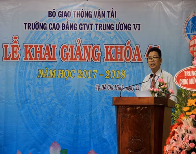 Dù không tham gia cấp uỷ khoá mới, nhưng Hiệu trưởng Chu Xuân Nam vẫn được Bộ GTVT cho giữ chức Chủ tịch hội đồng trường.