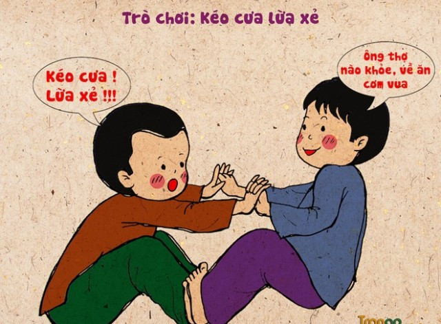 Bộ tranh “xin một vé tuổi thơ của tuổi thơ” của thế hệ 7X, 8X