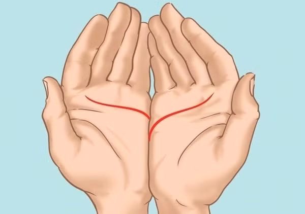 Đặt 2 bàn tay cạnh nhau, biết ngay tình duyên lận đận hay thuận lợi